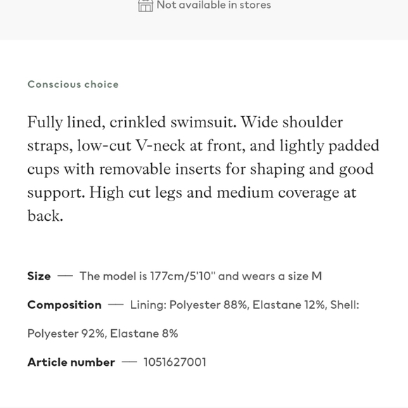 H&M swimsuit - Picture 6 of 8